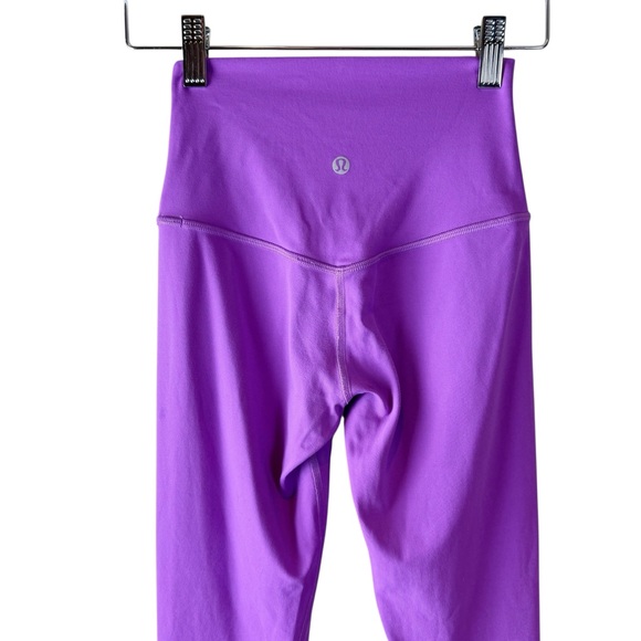 Lululemon Align High-Rise Pant 25" Moonlit Magenta Sz‎ 2 - Picture 9 of 10